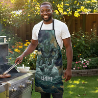 Egyptian Hapi Apron God of the Nile Ankh Symbol Lotus Flowers and Sacred River Energy