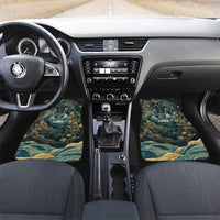 Egyptian Hapi Car Mats God of the Nile Ankh Symbol Lotus Flowers and Sacred River Energy