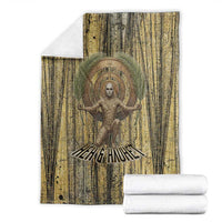 Heh and Hauhet Egyptian Blanket Timeless Gods Design Infinity Serpent and Divine Balance Ancient
