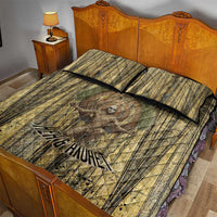 Heh and Hauhet Egyptian Quilt Bed Set Timeless Gods Design Infinity Serpent and Divine Balance Ancient