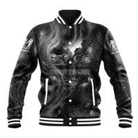 Kek and Kauket Egyptian Baseball Jacket Primordial Darkness Design Cosmic Frogs and Serpents