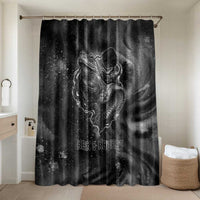 Kek and Kauket Egyptian Bathroom Set Primordial Darkness Design Cosmic Frogs and Serpents