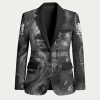 Kek and Kauket Egyptian Blazer Primordial Darkness Design Cosmic Frogs and Serpents