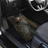 Egypt Kek and Kauket Car Mats Ancient Void Theme with Frog and Serpent Duality