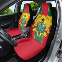 Ghana Flag Car Seat Cover with Coat of Arms Design