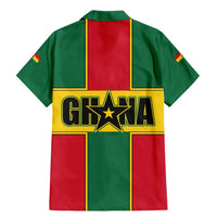 Ghana Flag Family Matching Mermaid Dress and Hawaiian Shirt with Coat of Arms Design