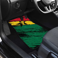 Ghana Flag Car Mats with Coat of Arms Design TS04