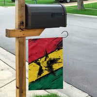 Ghana Flag Garden Flag with Coat of Arms Design TS04