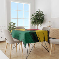 Ghana Flag Tablecloth with Coat of Arms Design TS04