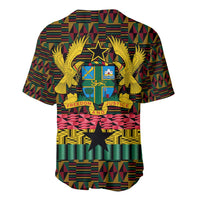Kwame Nkrumah Baseball Jersey with Coat of Arms – Grunge Style Design