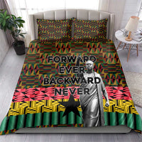 Kwame Nkrumah Bedding Set with Coat of Arms – Grunge Style Design