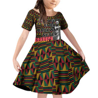 Kwame Nkrumah Family Matching Off Shoulder Short Dress and Hawaiian Shirt with Coat of Arms – Grunge Style Design