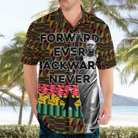 Kwame Nkrumah Hawaiian Shirt with Coat of Arms – Grunge Style Design