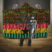Kwame Nkrumah Hooded Blanket with Coat of Arms – Grunge Style Design