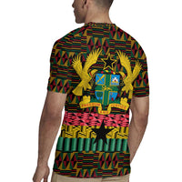 Kwame Nkrumah Rugby Jersey with Coat of Arms – Grunge Style Design