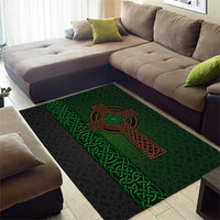 Ireland Celtic Knot and Clover Design Area Rug