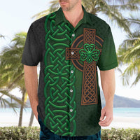 Ireland Celtic Knot and Clover Design Hawaiian Shirt
