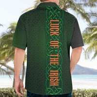 Ireland Celtic Knot and Clover Design Hawaiian Shirt