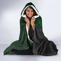 Ireland Celtic Knot and Clover Design Hooded Blanket