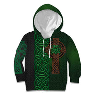 Ireland Celtic Knot and Clover Design Kid Hoodie