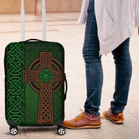 Ireland Celtic Knot and Clover Design Luggage Cover