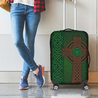 Ireland Celtic Knot and Clover Design Luggage Cover
