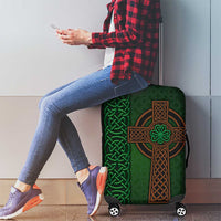 Ireland Celtic Knot and Clover Design Luggage Cover
