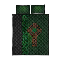 Ireland Celtic Knot and Clover Design Quilt Bed Set
