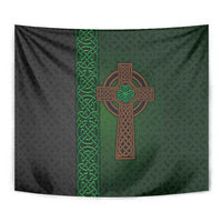 Ireland Celtic Knot and Clover Design Tapestry