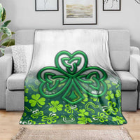Celtic Knot and Clover Ireland - Inspired Design Blanket