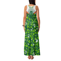 Celtic Knot and Clover Ireland - Inspired Design Family Matching Tank Maxi Dress and Hawaiian Shirt
