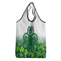 Celtic Knot and Clover Ireland - Inspired Design Grocery Bag