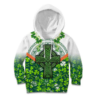 Celtic Knot and Clover Ireland - Inspired Design Kid Hoodie