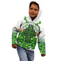 Celtic Knot and Clover Ireland - Inspired Design Kid Hoodie