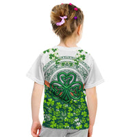 Celtic Knot and Clover Ireland - Inspired Design Kid T Shirt