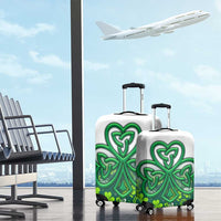 Celtic Knot and Clover Ireland - Inspired Design Luggage Cover