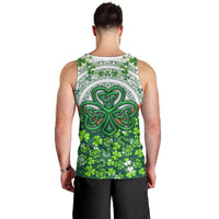 Celtic Knot and Clover Ireland - Inspired Design Men Tank Top