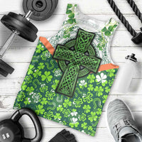 Celtic Knot and Clover Ireland - Inspired Design Men Tank Top