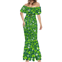 Celtic Knot and Clover Ireland - Inspired Design Mermaid Dress