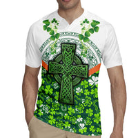 Celtic Knot and Clover Ireland - Inspired Design Rugby Jersey