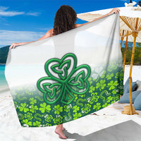 Celtic Knot and Clover Ireland - Inspired Design Sarong