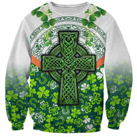 Celtic Knot and Clover Ireland - Inspired Design Sweatshirt