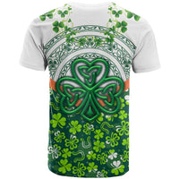Celtic Knot and Clover Ireland - Inspired Design T Shirt