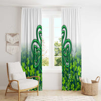 Celtic Knot and Clover Ireland - Inspired Design Window Curtain