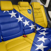 Bosnia and Herzegovina Back Car Seat Cover Flag and Coat of Arms Hoodie – Unique Combination Design