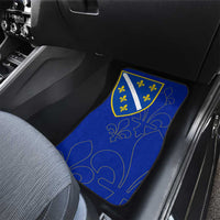 Bosnia and Herzegovina Car Mats Flag and Coat of Arms Hoodie – Unique Combination Design