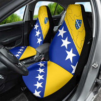 Bosnia and Herzegovina Car Seat Cover Flag and Coat of Arms Hoodie – Unique Combination Design