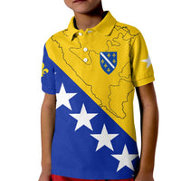 Bosnia and Herzegovina Kid Polo Shirt Flag and Coat of Arms Hoodie – Unique Combination Design