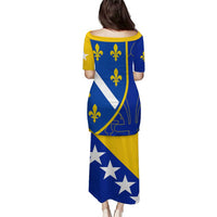 Bosnia and Herzegovina Puletasi Flag and Coat of Arms Hoodie – Unique Combination Design