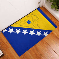 Bosnia and Herzegovina Rubber Doormat Flag and Coat of Arms Hoodie – Unique Combination Design